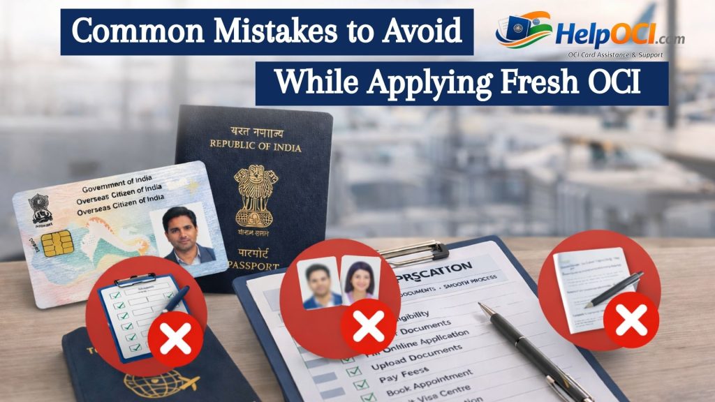 Instructions & checklist for applying Fresh OCI