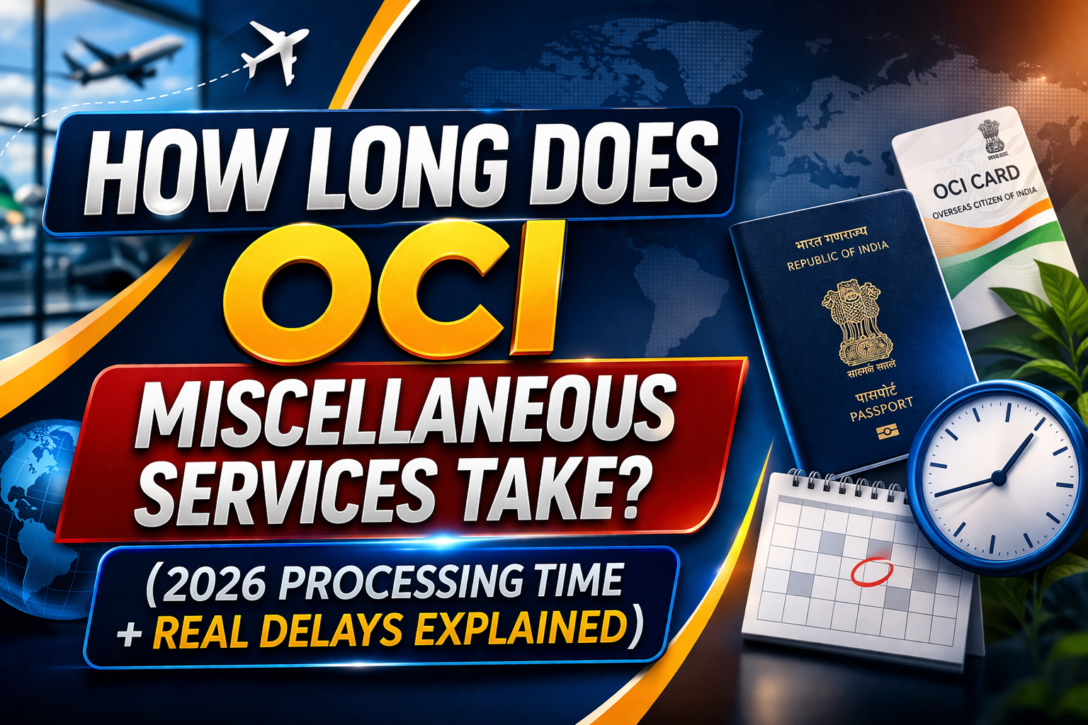 How Long Does OCI Miscellaneous Services Take?