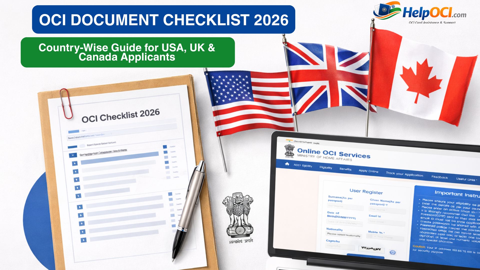 OCI Document Checklist
