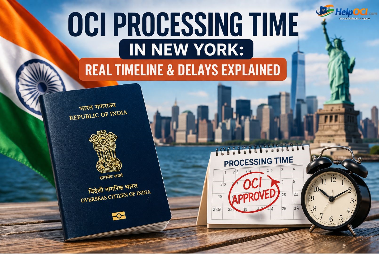 OCI processing time New York