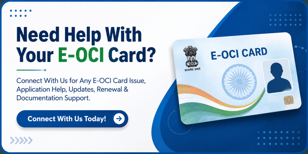 E-OCI Card help