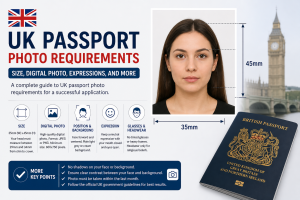 UK Passport Photo Requirements - Size, Digital Photo, Expressions, and More