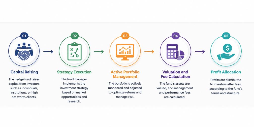 hedge funds work process
