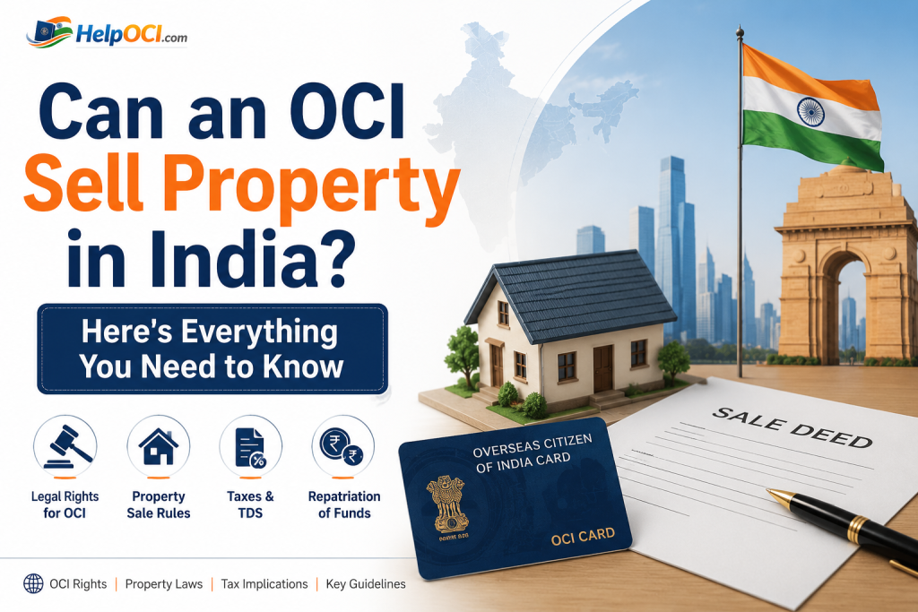 Can an OCI Sell Property in India? Here’s Everything You Need to Know