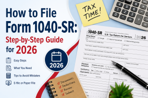 How to File Form 1040-SR: Step-by-Step Guide for 2026
