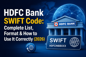HDFC Bank SWIFT Code: Complete List, Format & How to Use It Correctly (2026)