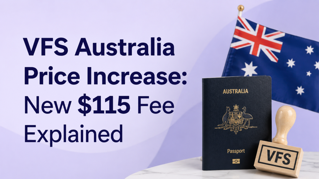 VFS Australia Price Increase: New $115 Fee Explained