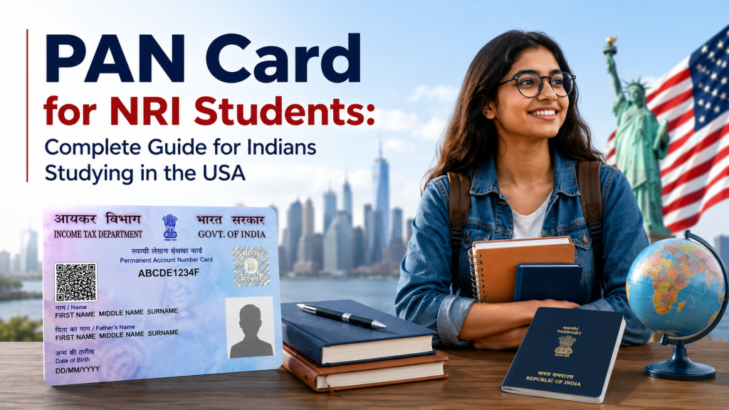 PAN Card for NRI Students: Complete Guide for Indians Studying in the USA
