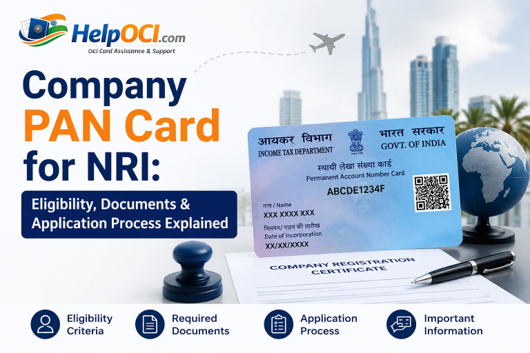 Company PAN Card for NRI: Eligibility, Documents & Application Process Explained