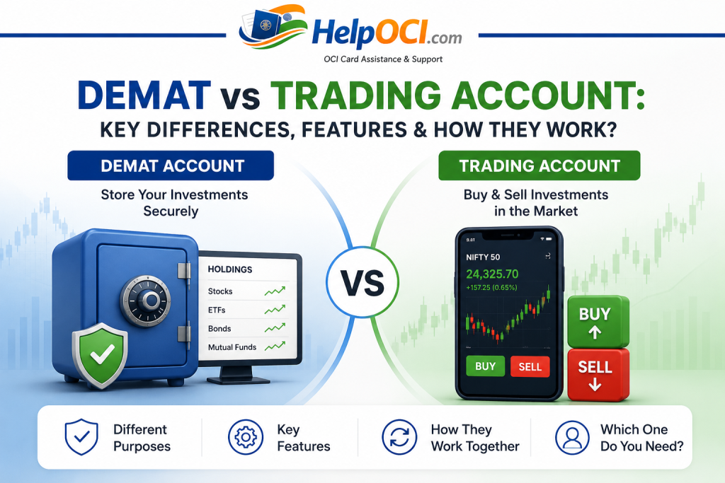 Demat vs Trading Account: Key Differences, Features & How They Work?