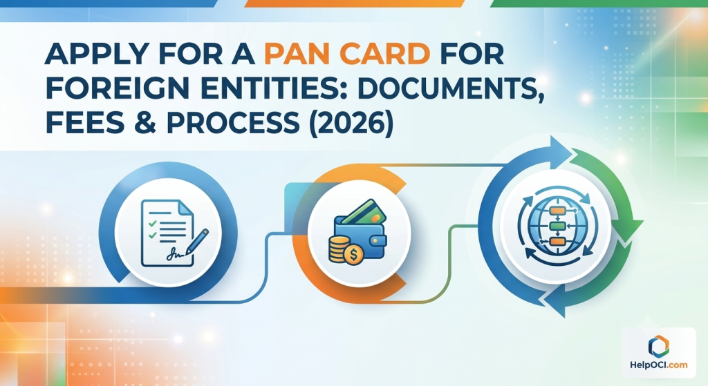 Apply for a PAN Card for Foreign Entities: Documents, Fees & Process (2026)