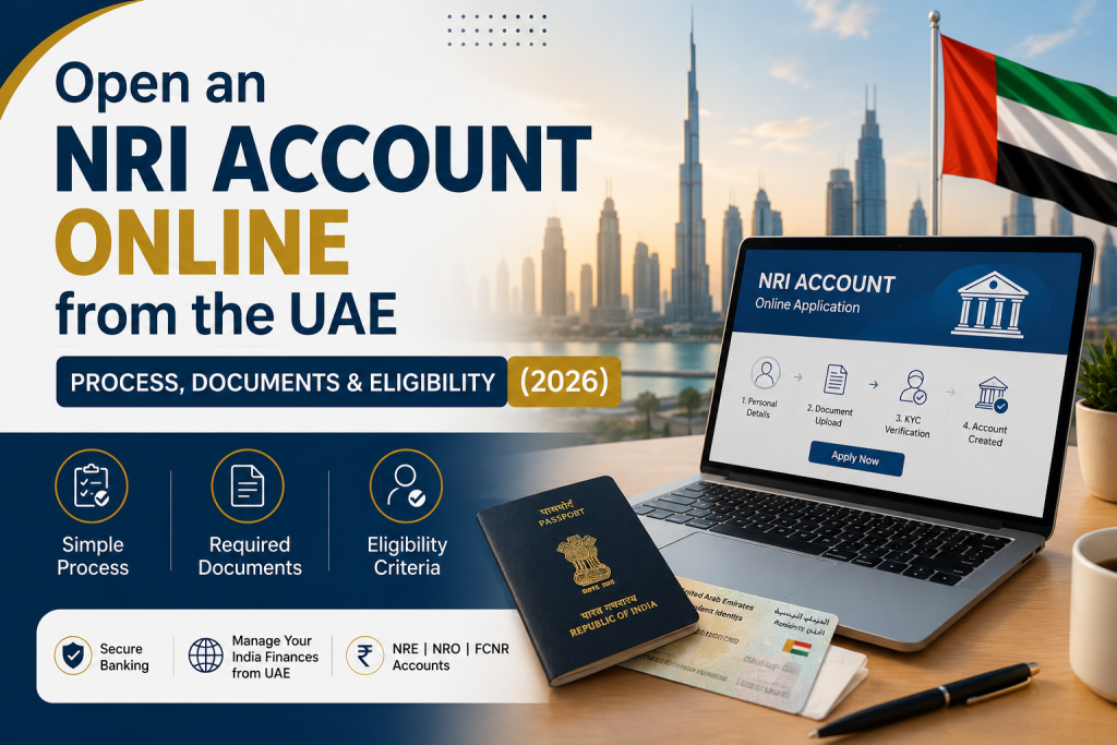 Open an NRI Account from the UAE: Online Process, Documents & Eligibility (2026) 