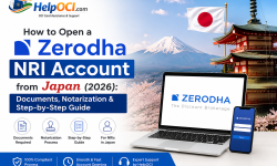 Open a Zerodha NRI Account from Japan (2026) | Full Guide