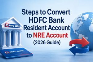 Convert HDFC Bank Resident Account to NRE Account