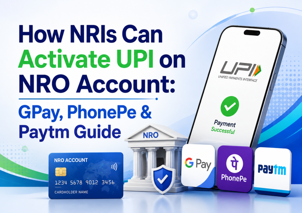 How NRIs Can Activate UPI on NRO Account: GPay, PhonePe & Paytm Guide