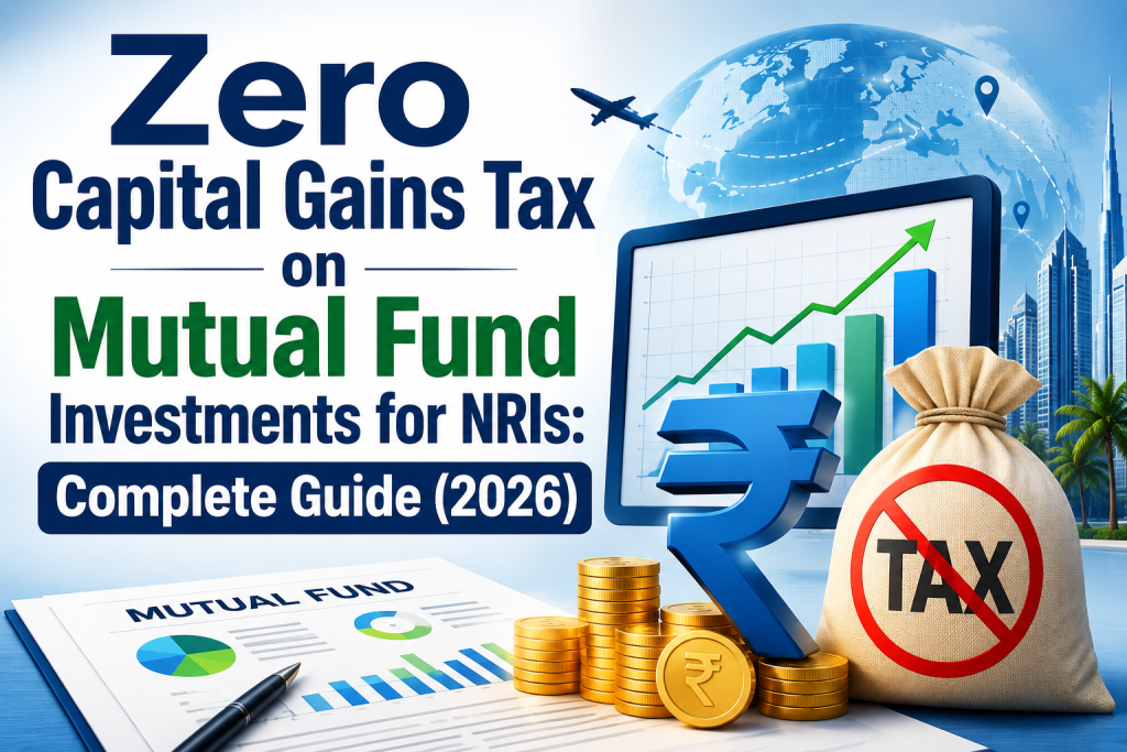 Zero Capital Gains Tax on Mutual Fund Investments for NRIs: Complete Guide (2026)