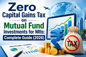 Zero Capital Gains Tax on Mutual Fund Investments for NRIs: Complete Guide (2026)