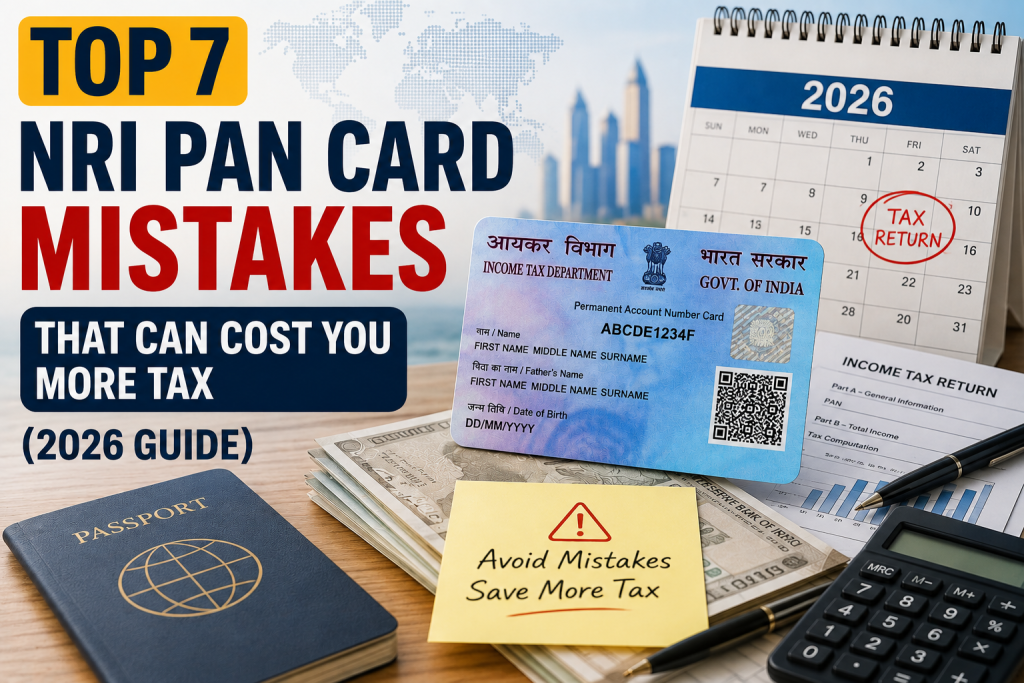 NRI PAN Card Mistakes