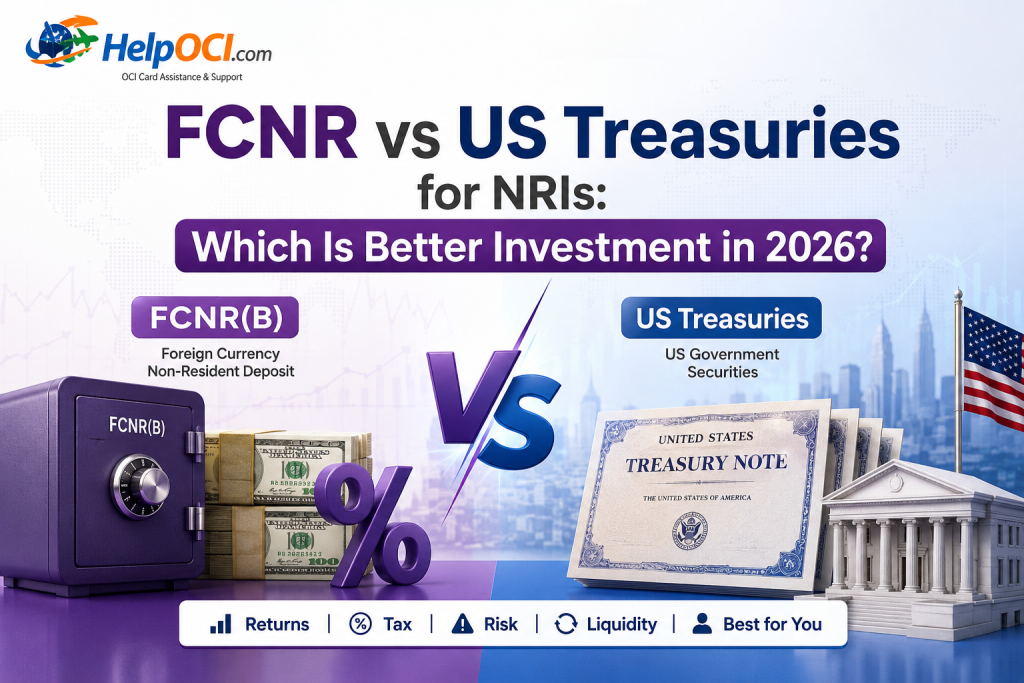 FCNR vs US Treasuries for NRIs: Which Is Better Investment in 2026?