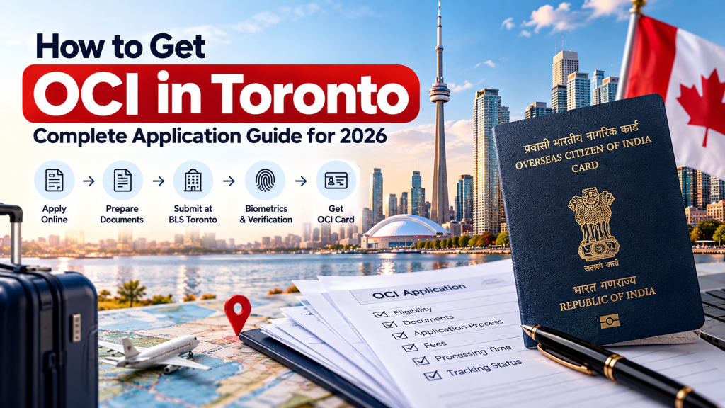 How to Get OCI in Toronto: Complete Application Guide for 2026
