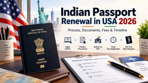 Indian Passport Renewal in USA 2026: Process, Fees & Documents
