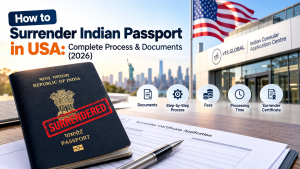 Surrender Indian Passport in USA