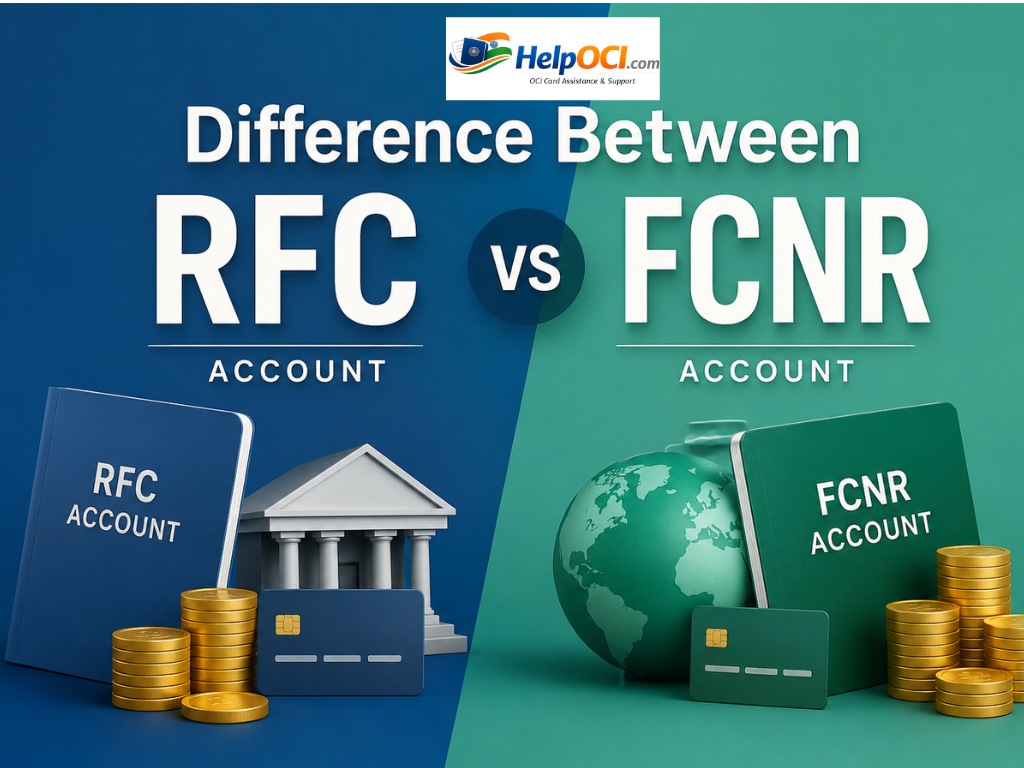 Difference Between RFC vs FCNR Account for returning NRI