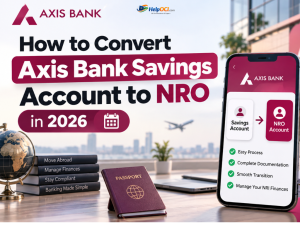 Convert Axis Bank Savings Account to NRO